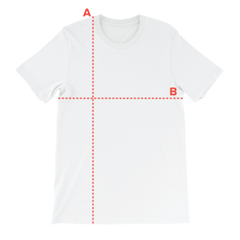 Printful t-shirt measurements
